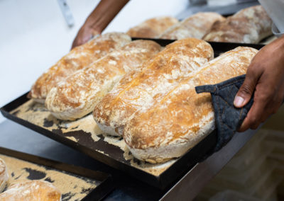 Fresh-baked Bread Loaves